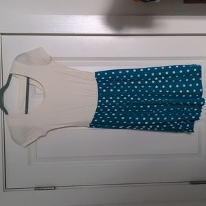 Modcloth polka dot dress